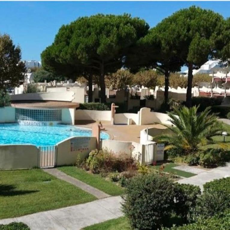 Studio a la mer piscine wifi parking clim - Estudio con balcón - 1