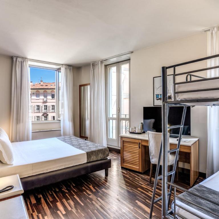 Albergo Firenze - Camera Familiare (2 Adulti + 2 Bambini) - 5