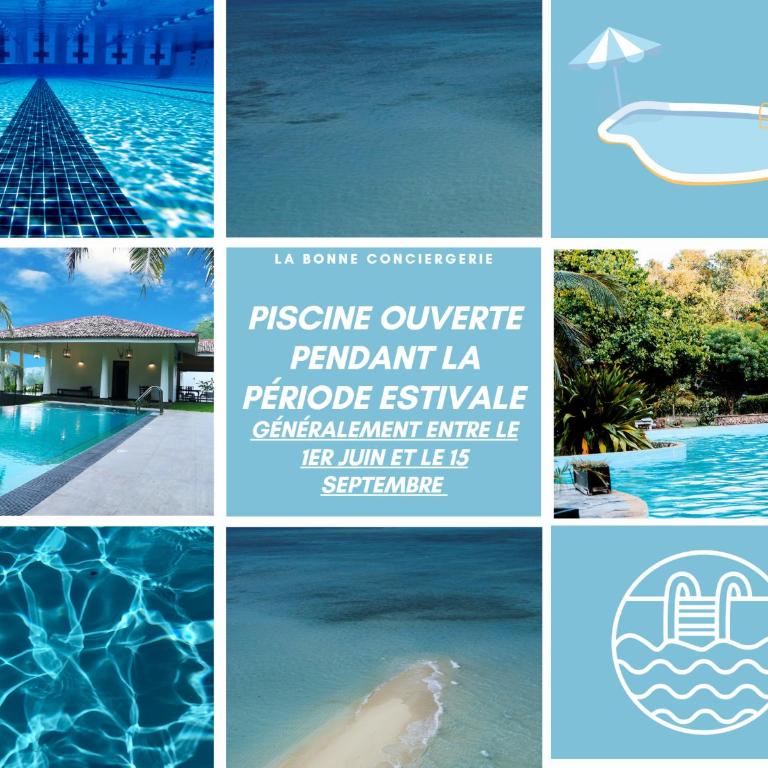 Le Chéops * Piscine * Plage à 5 minutes * 3 chambres - Apartamento con terraza - 7