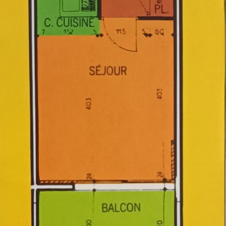 Studio 4 pers coeur du Lavandou 5mn à pied des plages - Appartement 1 Chambre - 22