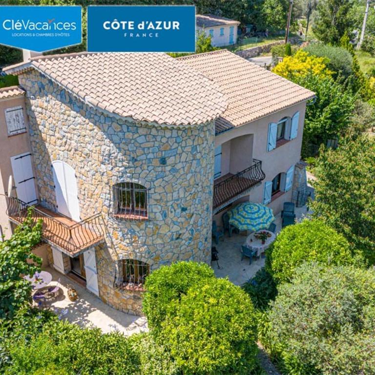 Locations-06 L'Eugénie Gîte pour 8 au calme sur la Côte d'Azur - Appartamento con 2 Camere da Letto - 1