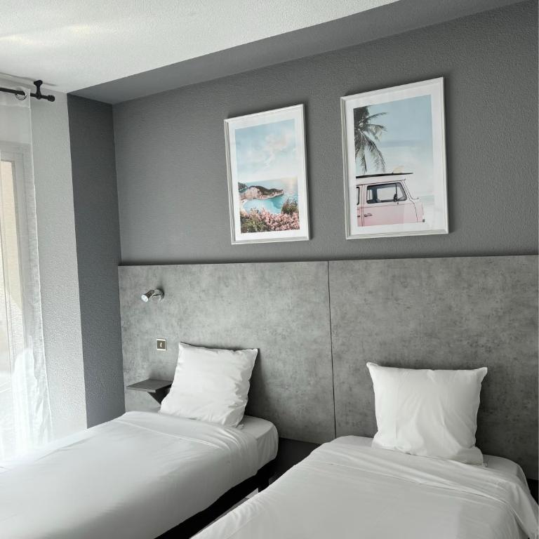 Acapella Hotel - Chambre Double ou Lits Jumeaux Standard avec Balcon - 1
