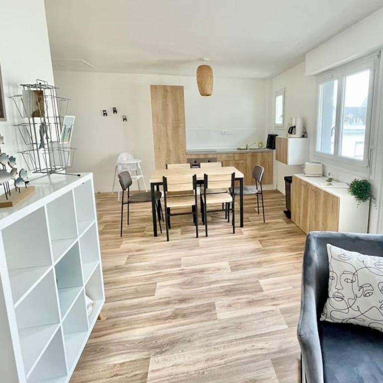 MARIE - Appartement 6 pers avec Balcon Vue latérale mer à Berck - Appartement 1 Chambre avec Balcon et Vue sur Mer - 14