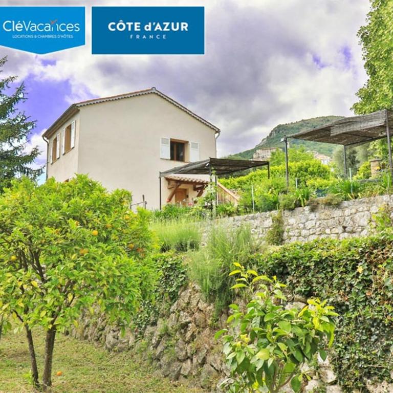 Locations-06 La maison de Noélie 1er étage, gite pour 6 au calme sur la Côte d'Azur - Appartamento con 2 Camere da Letto - 1
