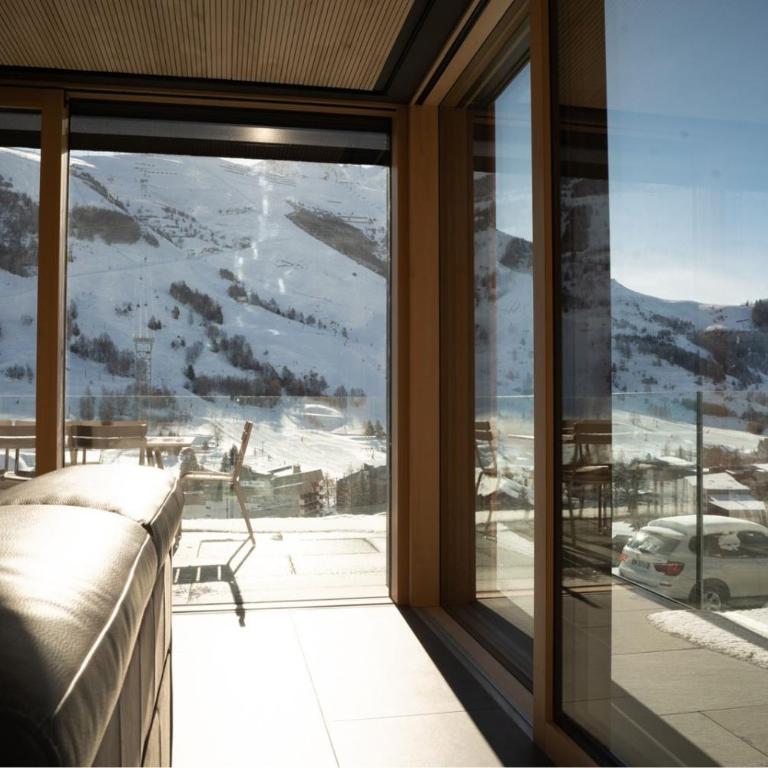 Chalets Horizon Blanc - Vue exceptionnelle Loup Blanc -Sauna extérieur Ours des Glaces -5 étoiles - Superior Chalet - 25