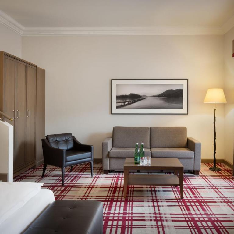 Arabella Jagdhof Resort am Fuschlsee, a Tribute Portfolio Hotel - Grand Deluxe Zweibettzimmer mit 2 Einzelbetten und Gartenblick - 1