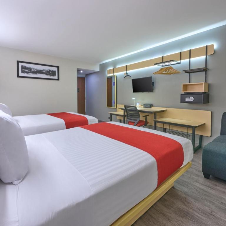 City Express by Marriott Ciudad de Mexico Aeropuerto - Queen Room with Two Queen Beds - 3