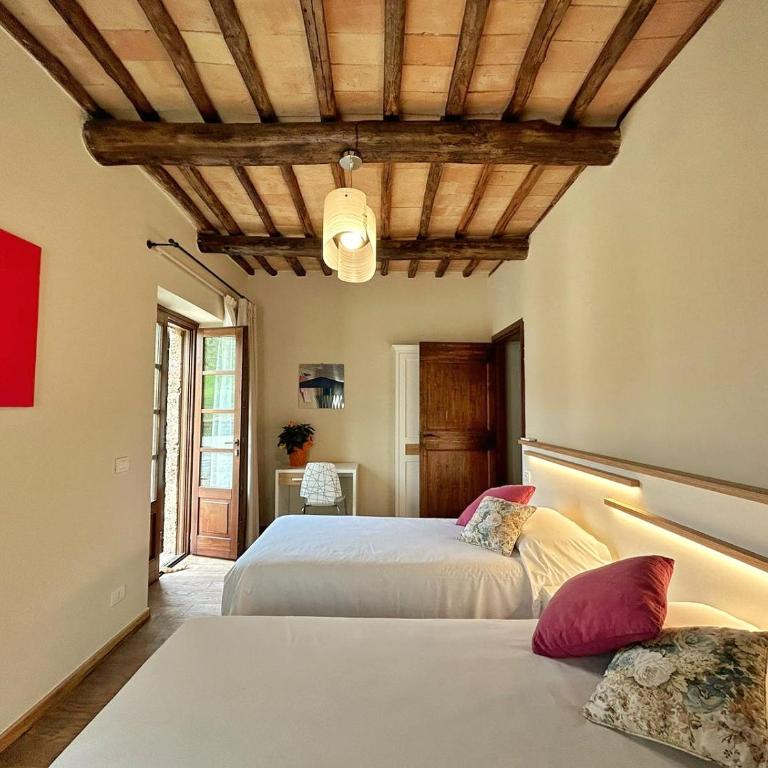 CasalPiano - Camera Matrimoniale/Doppia con Letti Singoli con Vista Giardino - 6