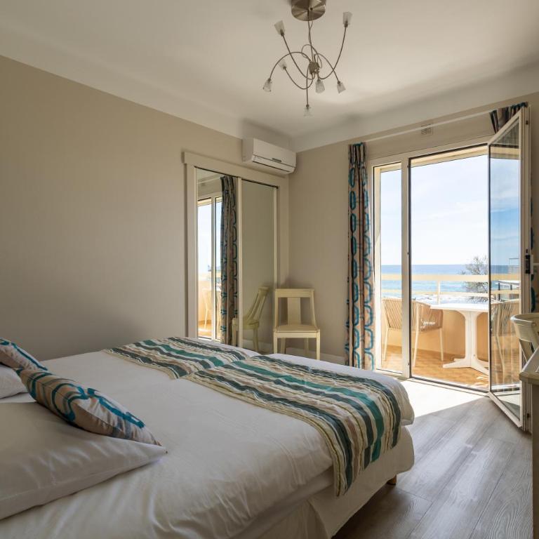 Hôtel Méditerranée - Chambre Lits Jumeaux avec Vue sur Mer - 1er Étage - 7