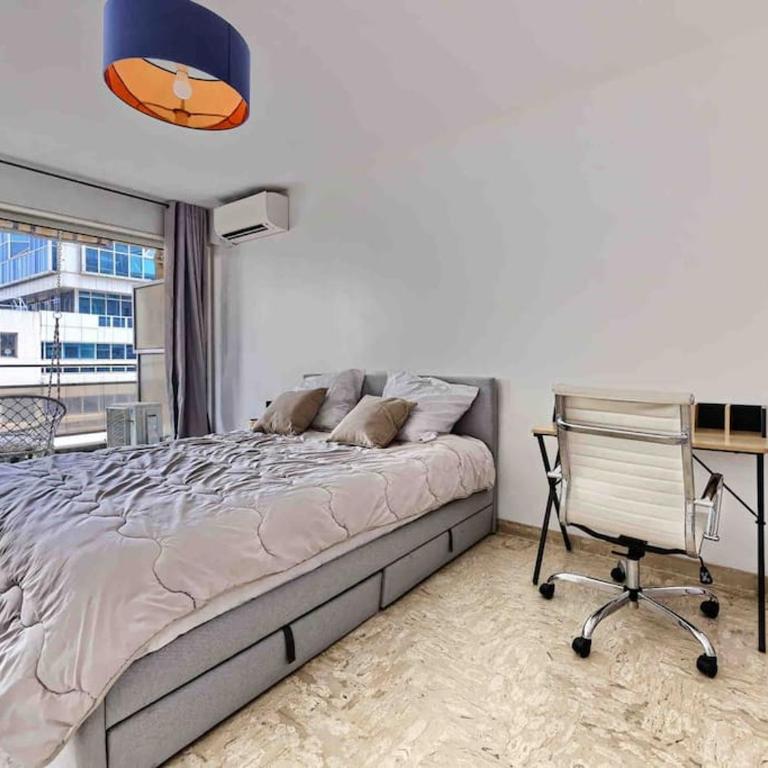 1 min to beach bedroom flat with 2 AC and parking in summer - Appartement 3 Chambres - 21