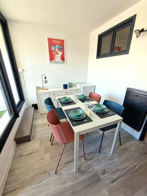 L'Escapade Gruissanaise, appartement 1 chambre, loggia, climatisation, wifi avec piscines de mi-mai à mi-septembre dans résidence - Appartement 1 Chambre - 16
