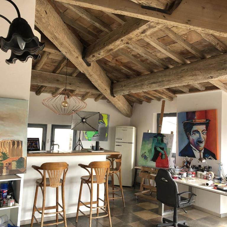 L'inattendu - B&B - Chambre d'Hôte vue exceptionnelle - Chambre Double Deluxe avec Balcon - 5