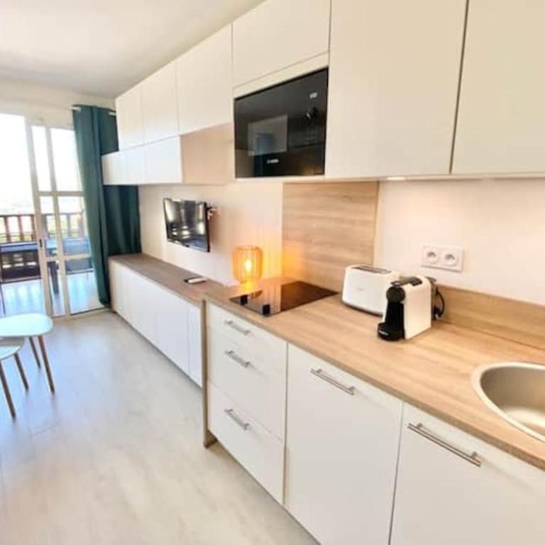 Appart Climatisé 4 prsn / Vue Piscine & Vue Mer Cap Esterel - Appartamento con 1 Camera da Letto - 6