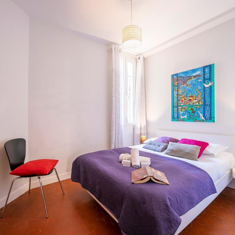 Appartement Picasso - Old Town Antibes - Happy Rentals - Apartamento con ducha - 5