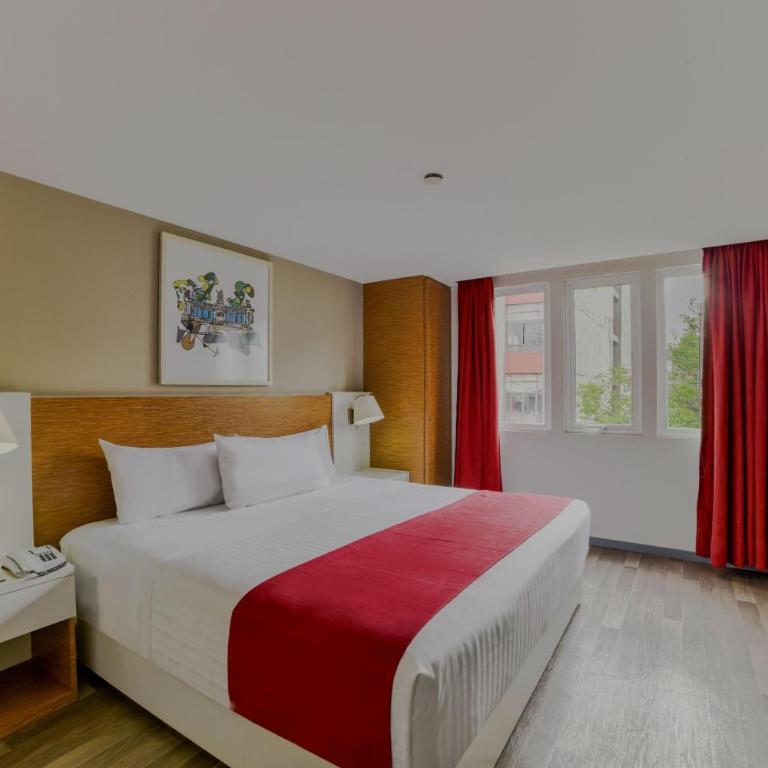 City Express by Marriott Ciudad de México Alameda - Zimmer mit Kingsize-Bett - 1