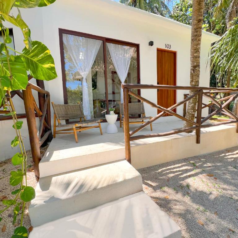 Azulea Bacalar Hotel & Spa - Lagoon Front - Habitación Deluxe - 1 cama grande - 6