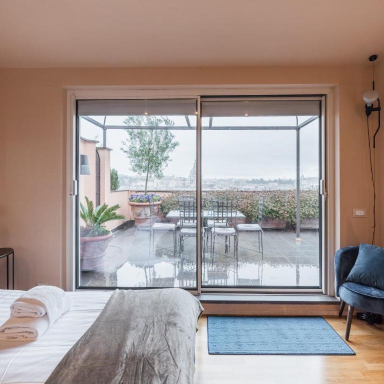 The Best Rent - Spacious apartment with terraces with panoramic view of Rome - Apartment mit Terrasse - 22