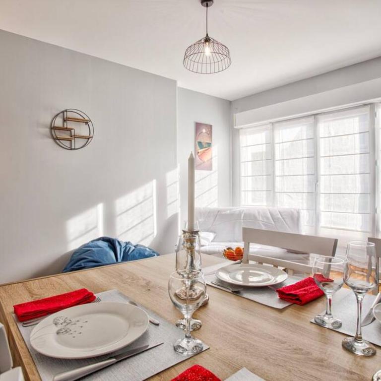 Belle Vaucelles • rénové et design • parking, wifi - Appartement 2 Chambres - 10