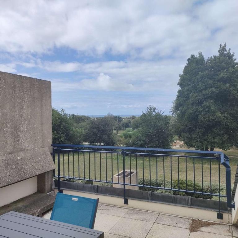 Ref 151 - Appartement T1bis Terrasses de Kerjouanno vue mer - Studio - Vue sur Mer - 5
