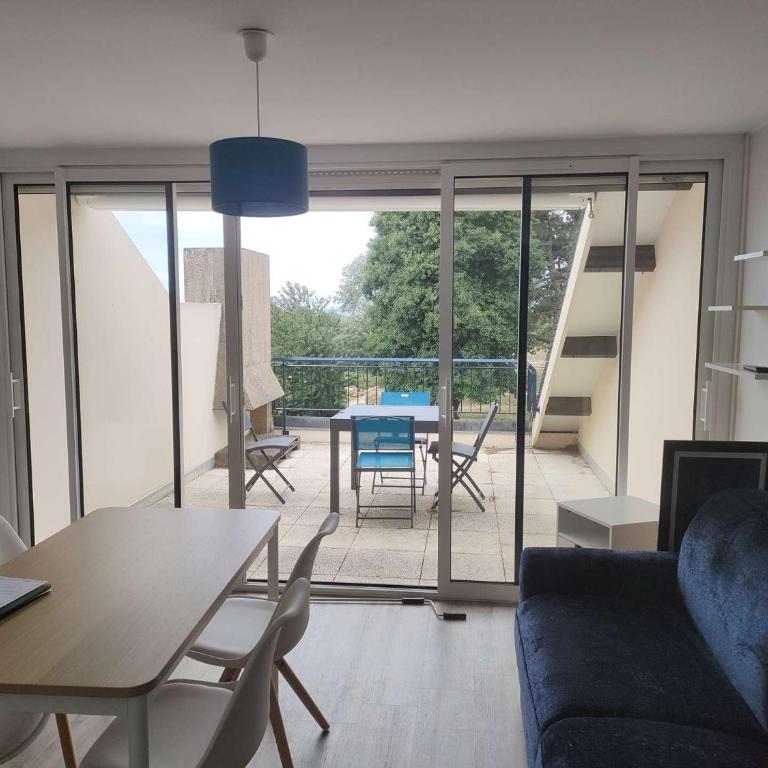 Ref 151 - Appartement T1bis Terrasses de Kerjouanno vue mer - Studio - Vue sur Mer - 6