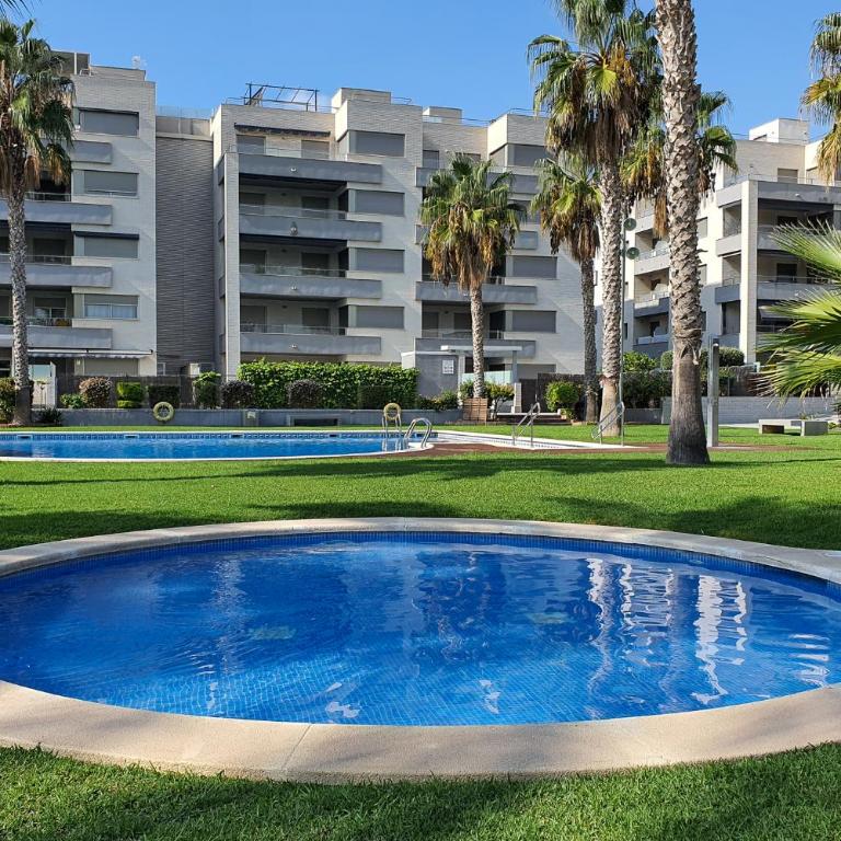 AT115 Completamente equipado, con piscina y cerca de la playa - Apartamento - 47