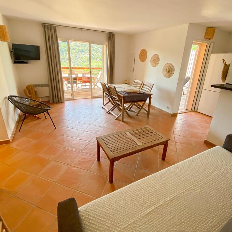 Les Terrasses de Scalegiu - Casa con 2 Camere da Letto - 8