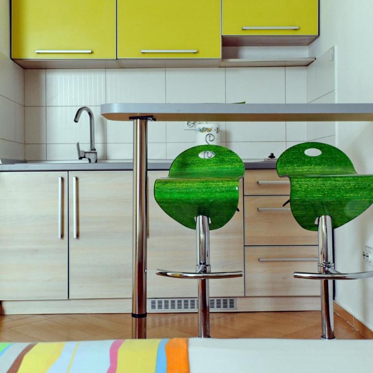 Apartments Kriva Ulica - Studio with Terrace and Garden View - 5