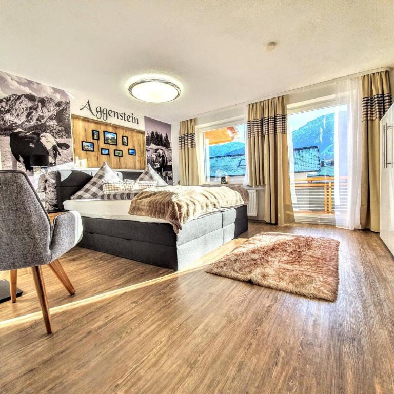 Ferienwohnungen Wolf- Studio Zimmer mit Bergblick - Apartment - 6