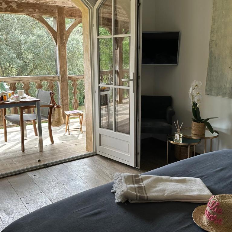 Le Clos des Sept Palmiers - Chambre Double Deluxe avec Terrasse - Vue sur Mer - 4