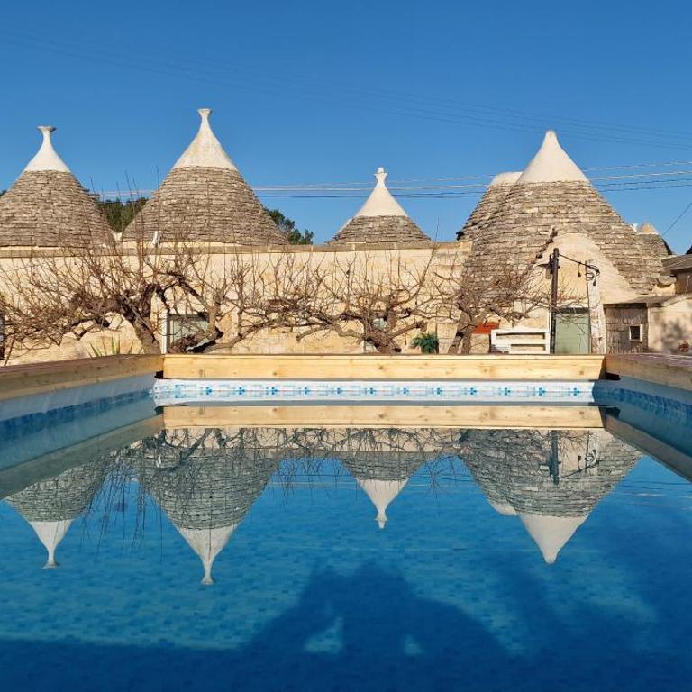 Trulli Beauty LAMIA family pool - Casa con 2 Camere da Letto - 2