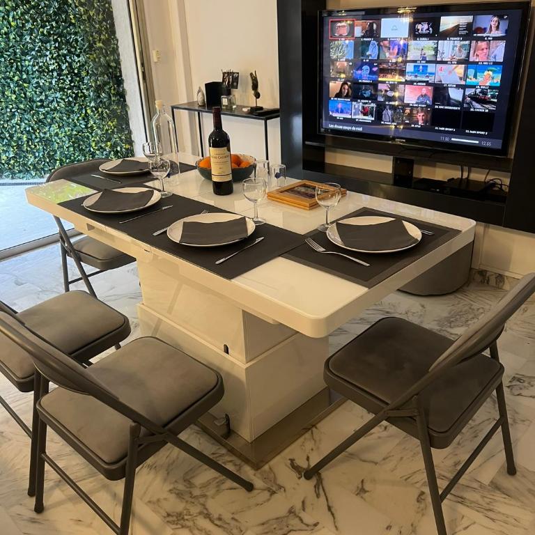 Chic 47m2, calme a 280m Croisette et plage - Apartment mit 1 Schlafzimmer - 25
