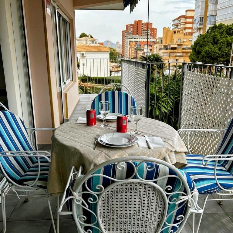 Apartamento playa Muchavista de 3 hab y piscina - Apartamento con terraza - 1