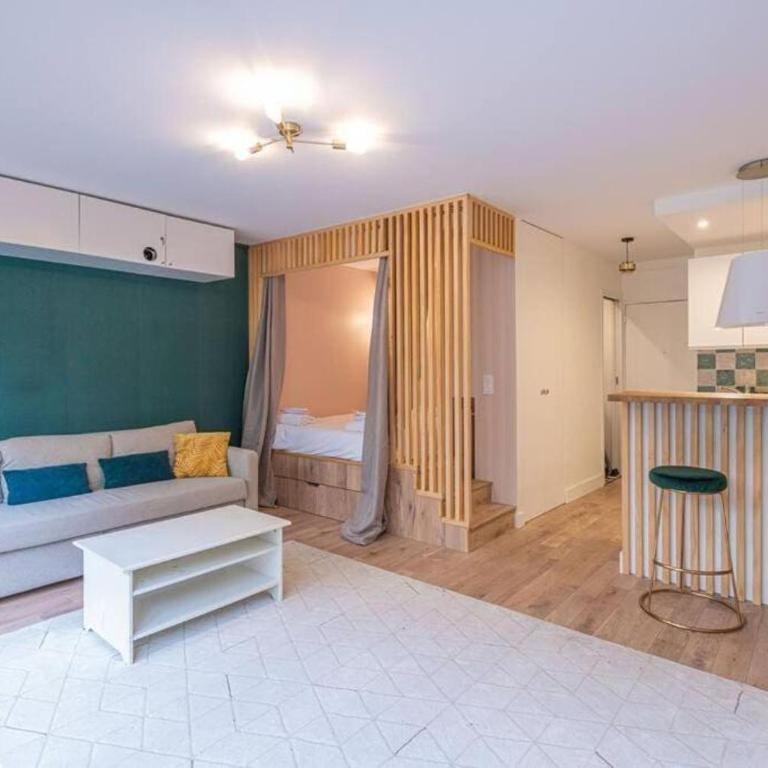 Appartement design avec jardin privatif - Appartement 1 Chambre - 10