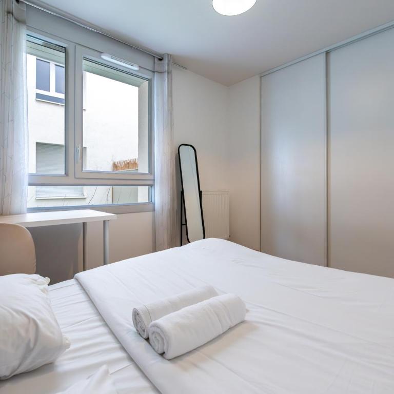 T3 Grenoble, tout confort, balcon, wifi - Appartement 2 Chambres - 8