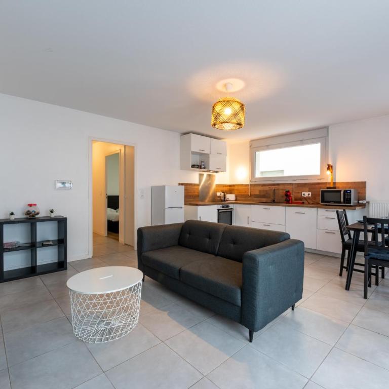 T3 Grenoble, tout confort, balcon, wifi - Appartement 2 Chambres - 2