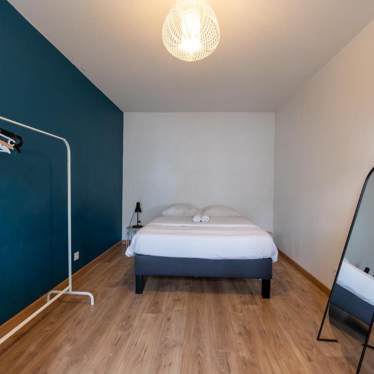 T3 Grenoble, tout confort, balcon, wifi - Appartement 2 Chambres - 11