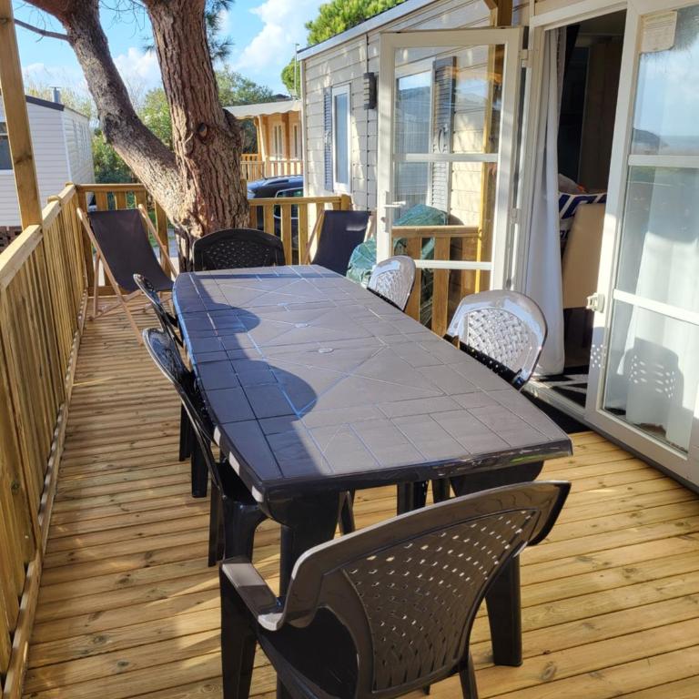 Mobil Home spacieux Camping Mar Estang 4* - Casa Mobile - 7