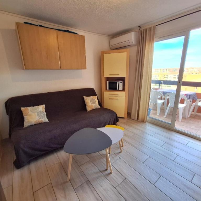 Cap d'Agde - Studio lumineux 2 - 4 personnes Terrasse avec vue - Studio-Apartment - 37