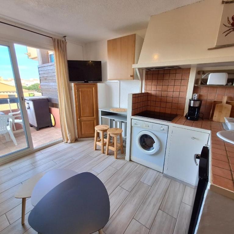 Cap d'Agde - Studio lumineux 2 - 4 personnes Terrasse avec vue - Studio-Apartment - 31