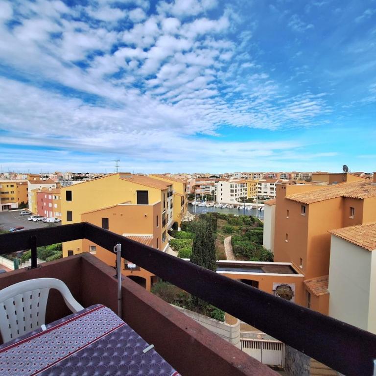Cap d'Agde - Studio lumineux 2 - 4 personnes Terrasse avec vue - Studio-Apartment - 1