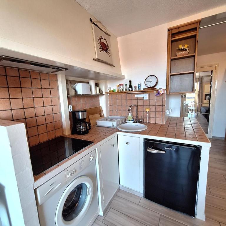 Cap d'Agde - Studio lumineux 2 - 4 personnes Terrasse avec vue - Studio-Apartment - 18