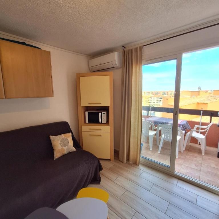 Cap d'Agde - Studio lumineux 2 - 4 personnes Terrasse avec vue - Studio-Apartment - 2