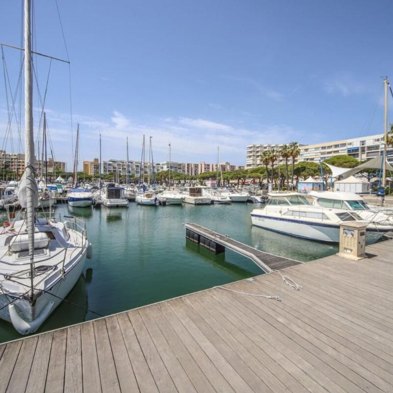 Le Bella Vista Vue Port Carnon Proche Plage - Apartment mit 1 Schlafzimmer - 4