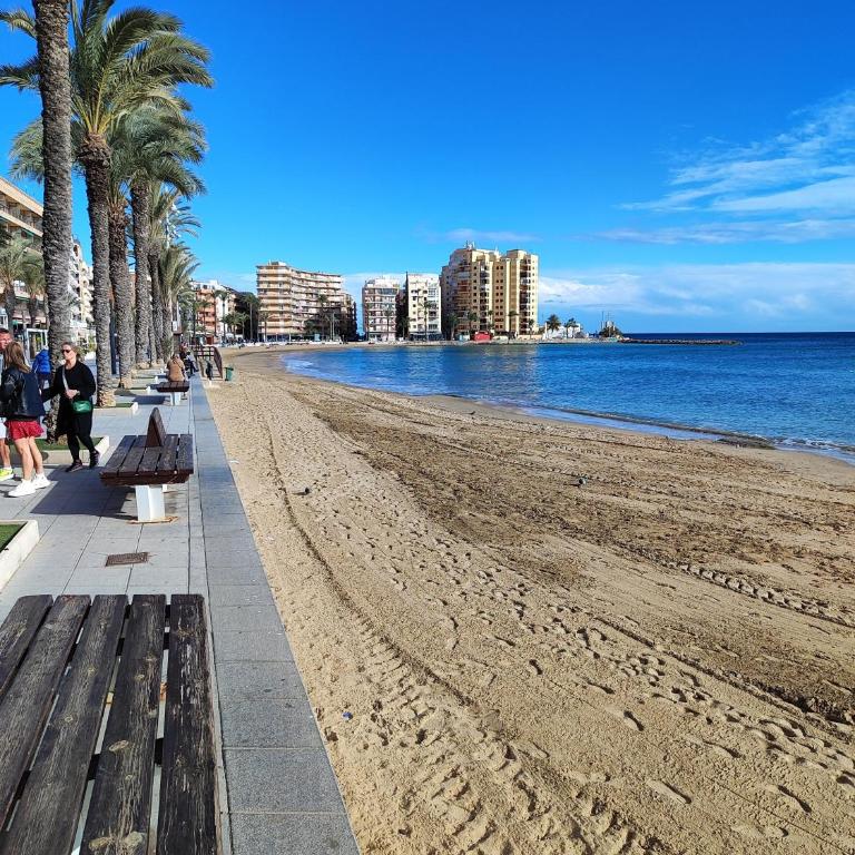 Schöne Wohnung mit Pool und Parking, 50m zum Strand, Torrevieja Spanien - Apartment - 22