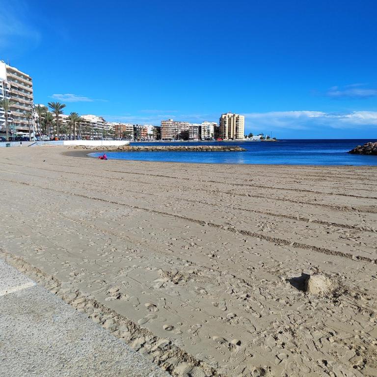 Schöne Wohnung mit Pool und Parking, 50m zum Strand, Torrevieja Spanien - Apartment - 24