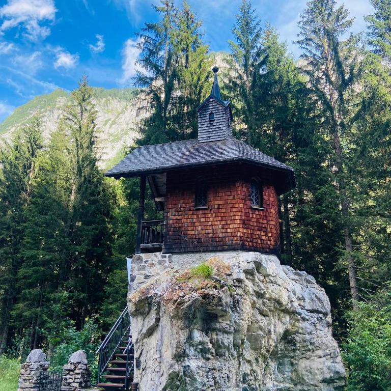 Entspannen im Holzchalet mit Panoramablick, Ruhe und Infrarotsauna - Apartment mit 2 Schlafzimmern - 28