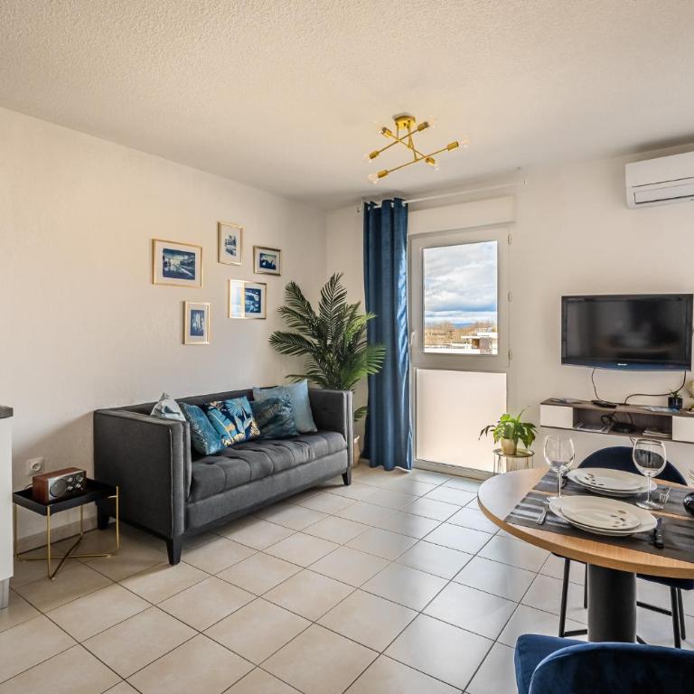 Appartement "Côté canal", Terrasse , Climatisation , parking privé - Appartamento con 1 Camera da Letto - 18