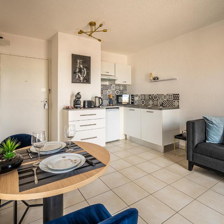 Appartement "Côté canal", Terrasse , Climatisation , parking privé - Appartamento con 1 Camera da Letto - 4
