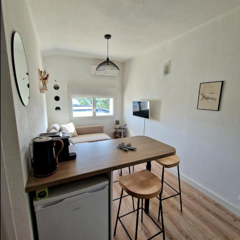 Les flamants roses de la Capte T2 - Appartement 1 Chambre - 8