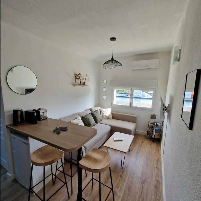 Les flamants roses de la Capte T2 - Appartement 1 Chambre - 9